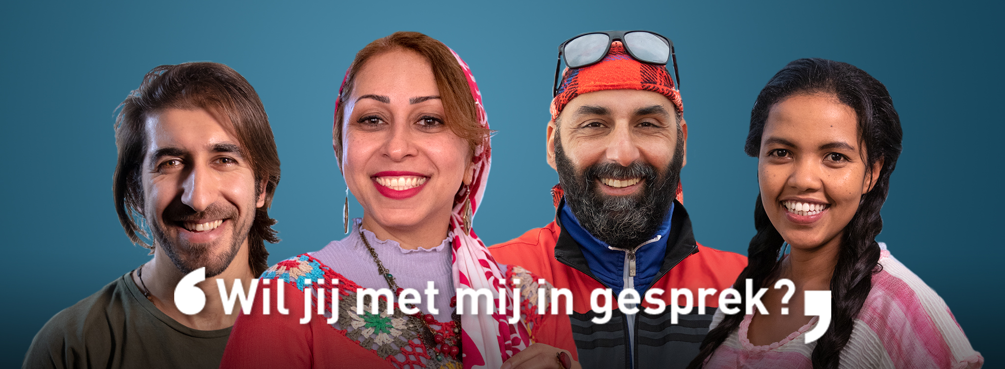 Verzoek van nieuwkomers: praat Nederlands met me