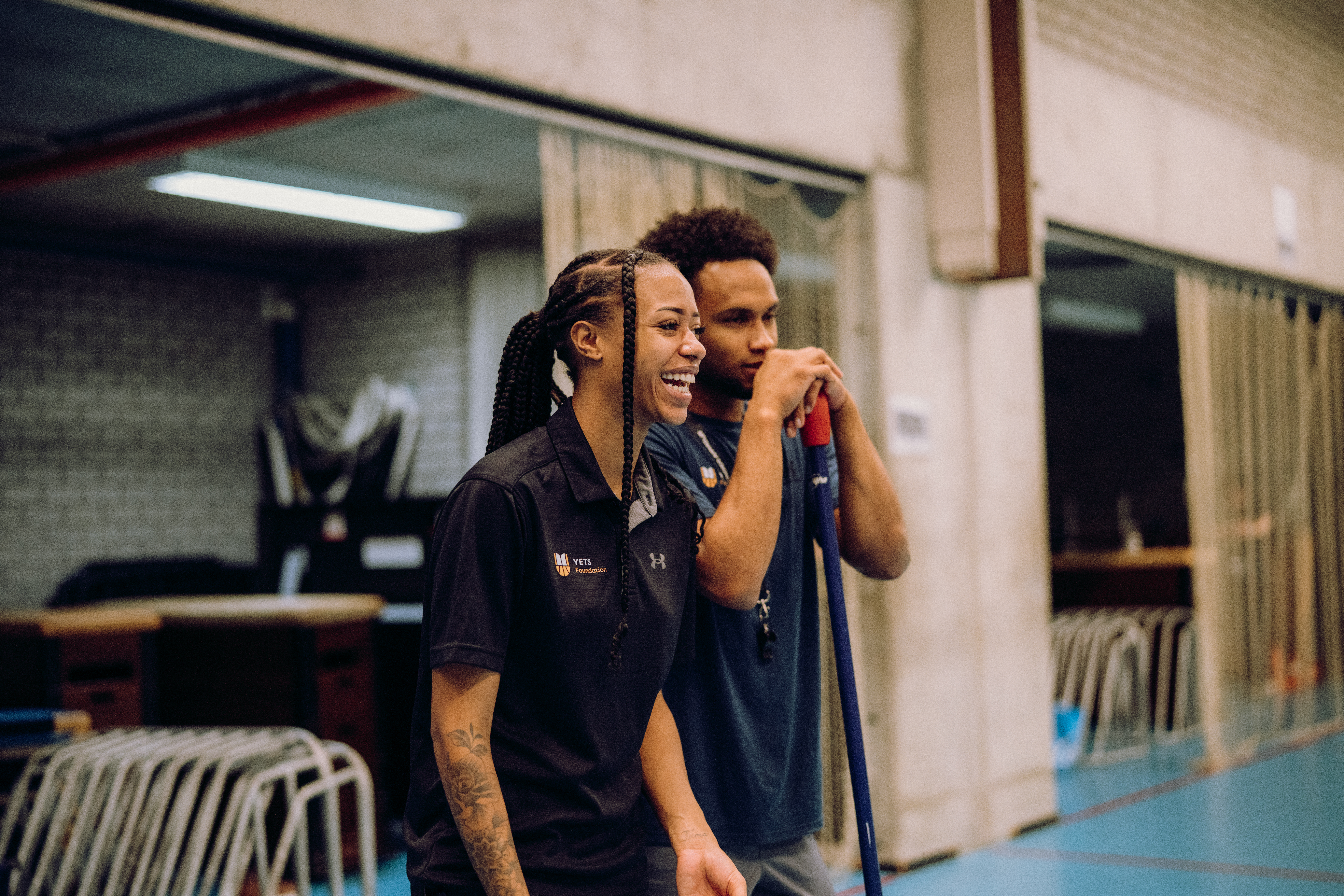 Oranje Fonds - Sociaal initiatief Yets Basketbal lachen