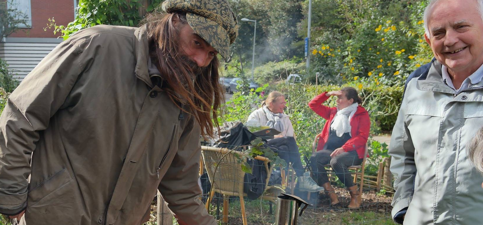 ‘In onze tuin komen mensen aanwaaien uit de buurt’ 